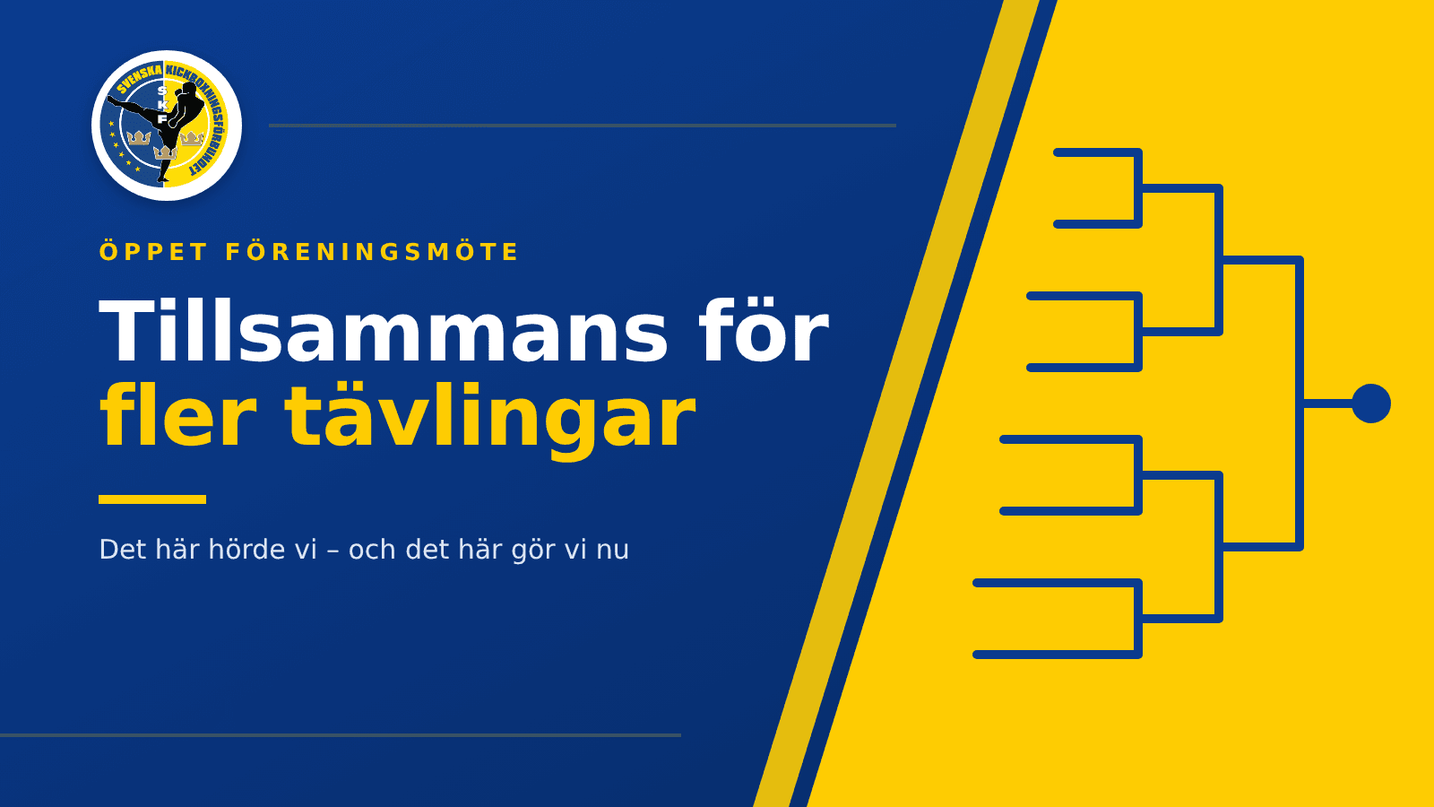 Fler tävlingar – det här kom fram på föreningsmötet